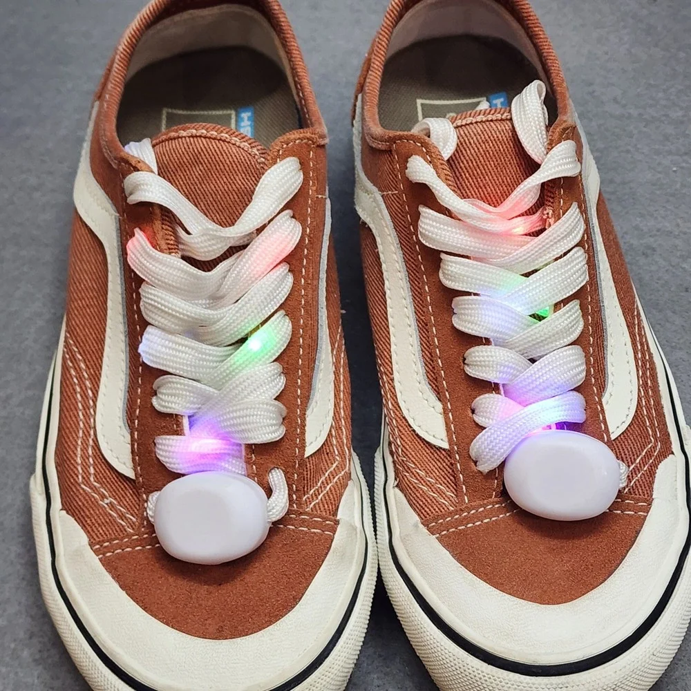 Vans Old Skool Platform Sneakers Orange‎ Suede Canvas Low Top Shoes M 4.5 W 6